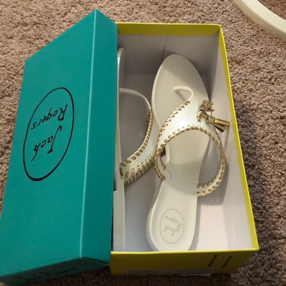 Brand new never worn jack roger jelly’s